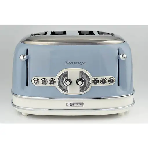 Ariete 0156/05 6 4 rebanada(s) 1600 W Azul, Cromo, Blanco