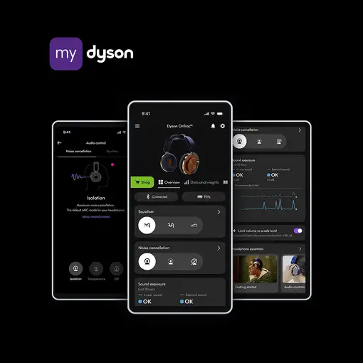 Dyson OnTrac Auriculares Inalámbrico Diadema Llamadas/Música USB Tipo C Bluetooth