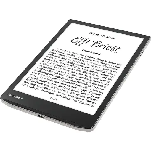 PocketBook InkPad 4 lectore de e-book Pantalla táctil 32 GB Wifi Negro, Plata