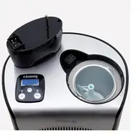 H.Koenig HF250 máquina para helados 1,5 L 150 W Negro, Acero satinado