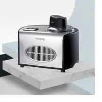 H.Koenig HF250 máquina para helados 1,5 L 150 W Negro, Acero satinado