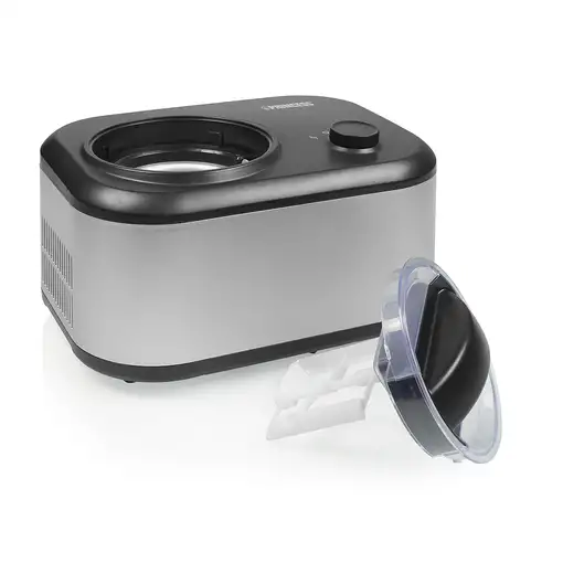 Princess 282608 Compresor de helados 1 L 100 W Negro, Acero inoxidable