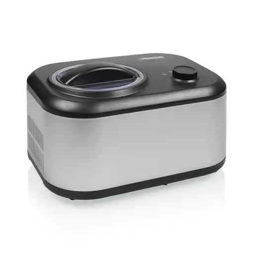 Princess 282608 Compresor de helados 1 L 100 W Negro, Acero inoxidable