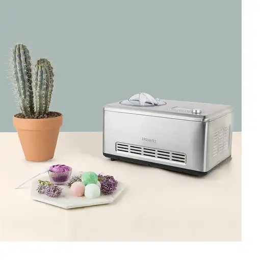 H.Koenig HF320 máquina para helados Heladera tradicional 2 L 180 W Acero satinado