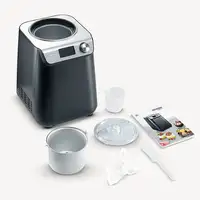 Severin EZ 7407 máquina para helados Compresor de helados 1,2 L 135 W Negro, Acero