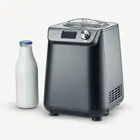 Severin EZ 7407 máquina para helados Compresor de helados 1,2 L 135 W Negro, Acero