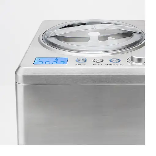 H.Koenig HF340 máquina para helados Compresor de helados 2 L 180 W Acero inoxidabl