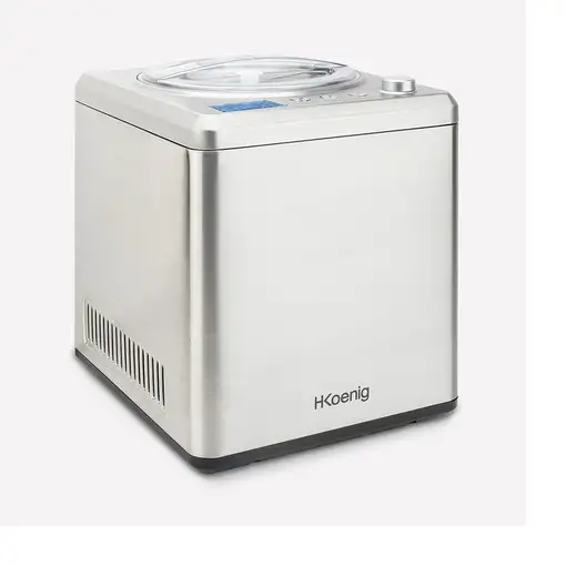 H.Koenig HF340 máquina para helados Compresor de helados 2 L 180 W Acero inoxidabl