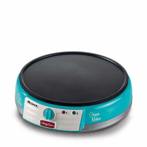 Ariete 0202/01 crepera 1 crep(s) 1000 W Azul, Plata, Blanco
