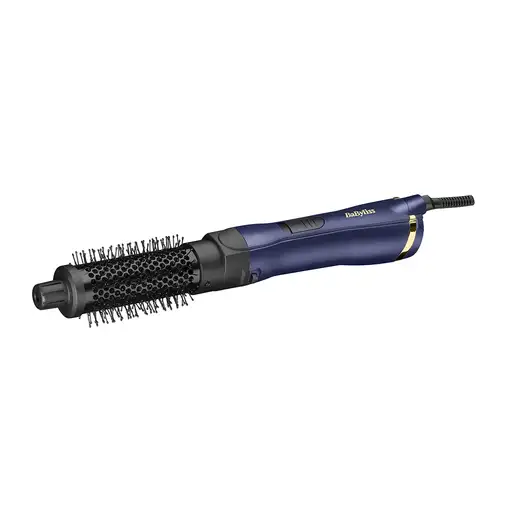 BaByliss AS84PE Utensilio de peinado Cepillo de aire caliente Caliente Negro, Azul
