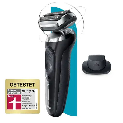 Braun Series 7 71-N1200s Máquina de afeitar de láminas Recortadora Acero inoxidabl