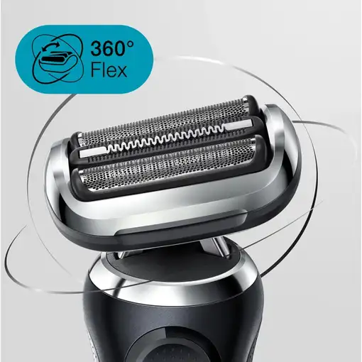 Braun Series 7 71-N1200s Máquina de afeitar de láminas Recortadora Acero inoxidabl