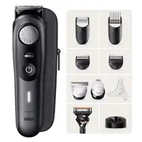 Braun BeardTrimmer 9 BT9421 depiladora para la barba Batería 40 Negro Braun BeardTrimmer 9 BT9421 depiladora para la barba Batería 40 Negro