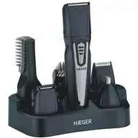 Haeger Trimmer 5 in 1 Negro, Plata