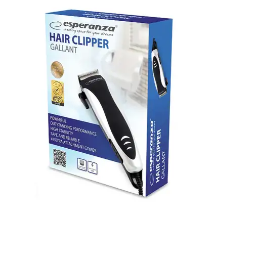 Esperanza EBC005 cortadora de pelo y maquinilla Negro, Blanco
