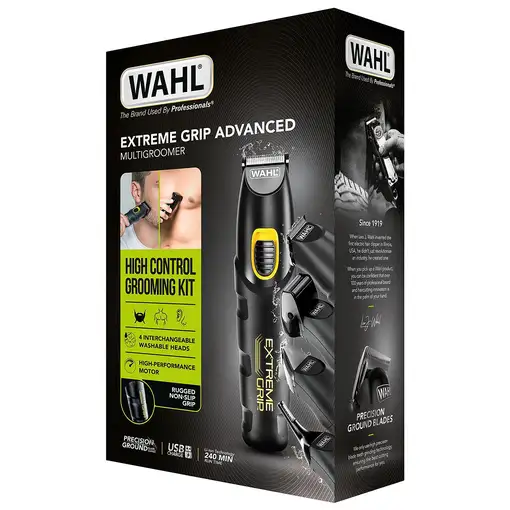 Wahl Extreme Grip Advanced Negro Ión de litio