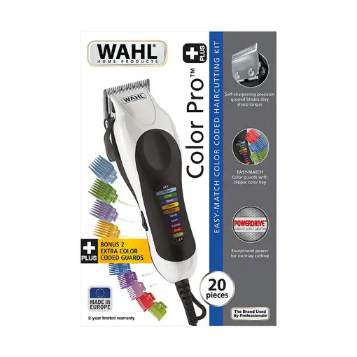 Wahl Color Pro Plus Negro, Blanco 10