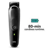 Braun MGK3440 cortadora de pelo y maquinilla Negro, Gris Níquel-metal hidruro (NiM