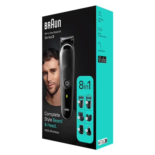 Braun MGK3440 cortadora de pelo y maquinilla Negro, Gris Níquel-metal hidruro (NiM