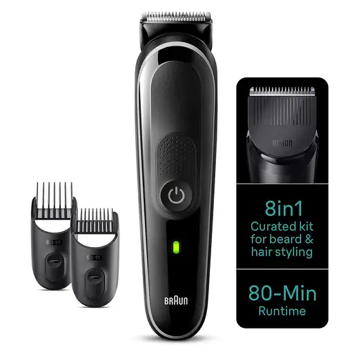 Braun MGK3440 cortadora de pelo y maquinilla Negro, Gris Níquel-metal hidruro (NiM