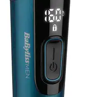 BaByliss Japanese Steel Digital Hair Clipper Negro, Verde azulado 45 Ión de litio