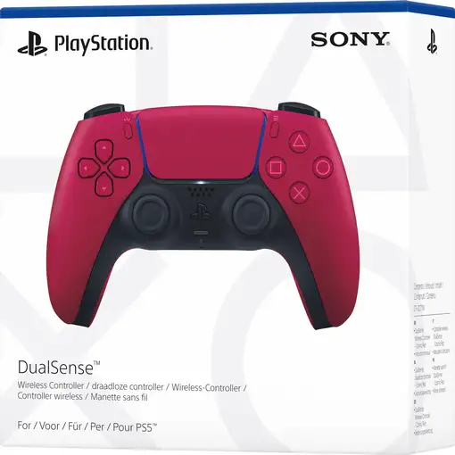 Sony DualSense V2 Rojo Bluetooth/USB Gamepad Analógico/Digital Android, MAC, PC, P