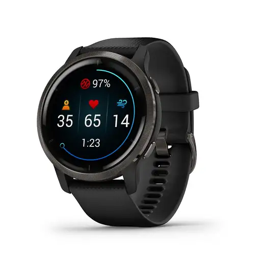 Garmin Venu 2 3,3 cm (1.3") AMOLED 45.4 mm Digital 416 x 416 Pixeles Pantalla táct