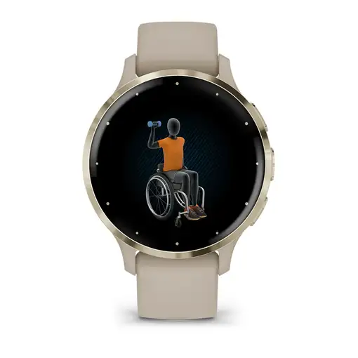 Garmin Venu 3S 3,05 cm (1.2\) AMOLED 41 mm Digital 390 x 390 Pixeles Pantalla táct