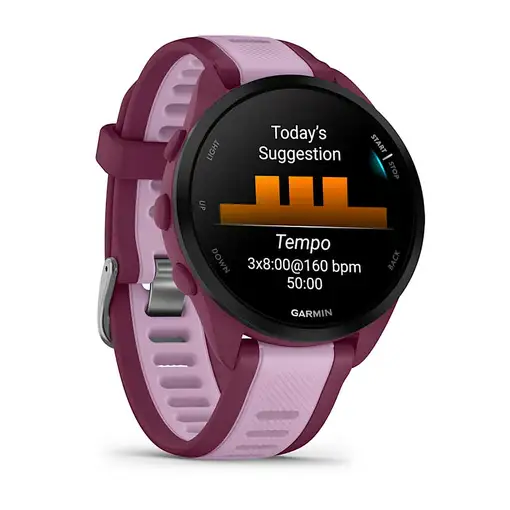 Smartwatch Garmin Forerunner 165 Music (1.2'') 390x390 Pixeles