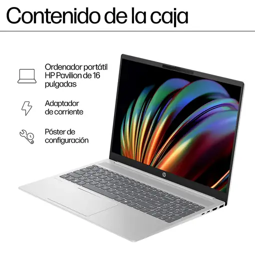 HP Pavilion 16-af0024ns Intel Core Ultra 5 125U Portátil 40,6 cm (16") 2K 16 GB LP
