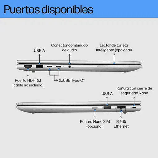 HP EliteBook 660 G11 Intel Core Ultra 5 125U Portátil 40,6 cm (16") WUXGA 16 GB DD