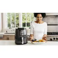 Ninja AF100 Sencillo 3,8 L Independiente 1550 W Freidora de aire caliente Negro
