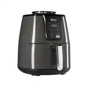Ninja AF100 Sencillo 3,8 L Independiente 1550 W Freidora de aire caliente Negro