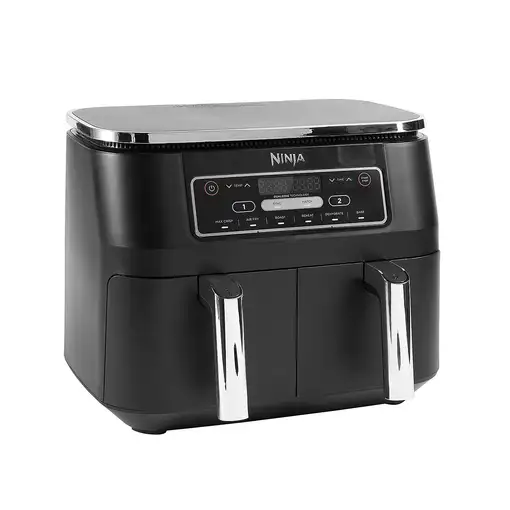 Ninja AF300 Doble 7,6 L Independiente 2470 W Freidora de aire caliente Negro