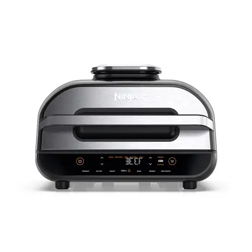 Ninja AG551 Sencillo 5,7 L Independiente 2460 W Freidora de aire caliente Negro, G