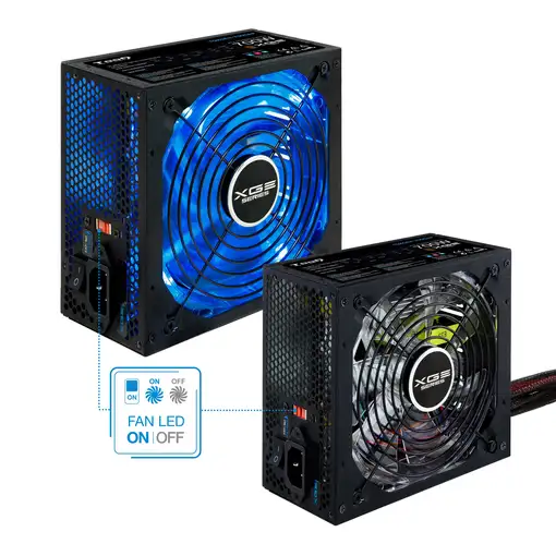 TooQ TQXGEII-700SAP unidad de fuente de alimentación 700 W 20+4 pin ATX ATX Negro