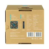 Iceberg Thermal IceGALE Silent Carcasa del ordenador Ventilador 12 cm Negro 3 piez