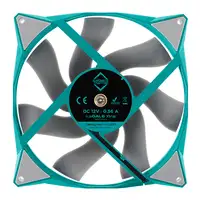 Iceberg Thermal IceGALE Xtra Carcasa del ordenador Ventilador 14 cm Verde azulado
