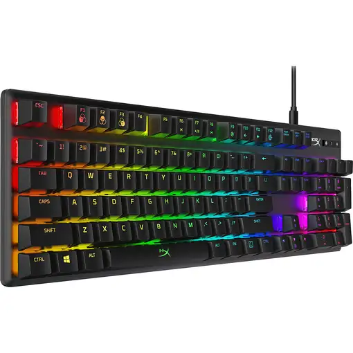 Teclado mecánico gaming HyperX Alloy Origins - HX Aqua (distribución de EE. UU.)
