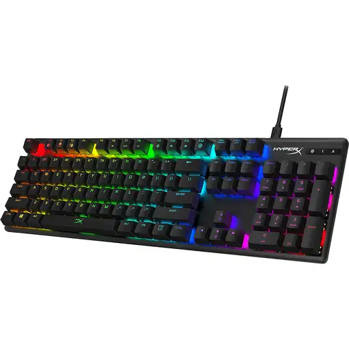 Teclado mecánico gaming HyperX Alloy Origins - HX Aqua (distribución de EE. UU.)