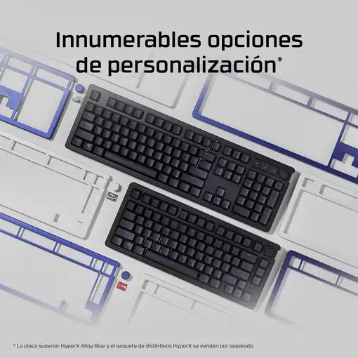 HyperX Alloy Rise 75: teclados gaming