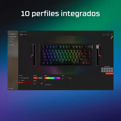HyperX Alloy Rise 75: teclados gaming