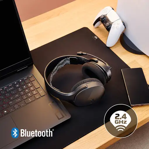 HyperX Cloud Jet: auriculares gaming inalámbricos (negro)