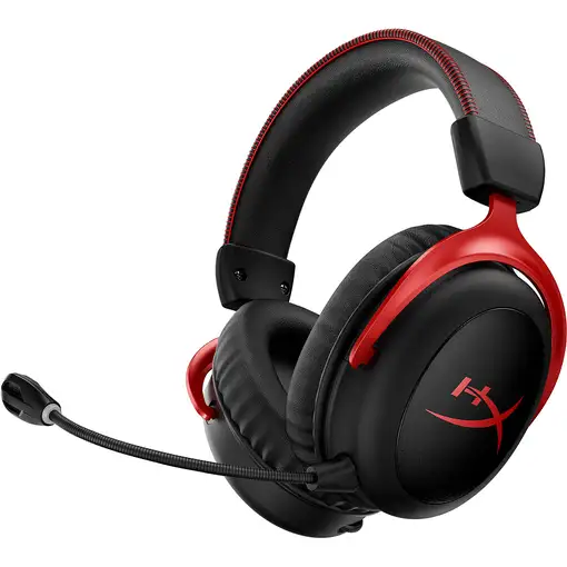 Auriculares gaming inalámbricos HyperX Cloud II (negro-rojo)