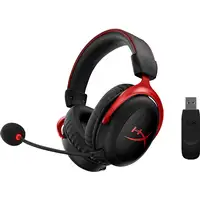 Auriculares gaming inalámbricos HyperX Cloud II (negro-rojo)