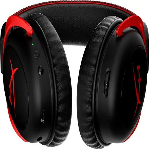 Auriculares gaming inalámbricos HyperX Cloud II (negro-rojo)