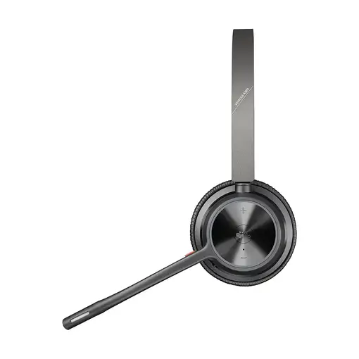 POLY Auriculares Voyager 4320 USB-C con certificación para Microsoft Teams + llave