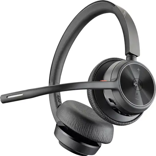 POLY Auriculares Voyager 4320 USB-C con certificación para Microsoft Teams + llave