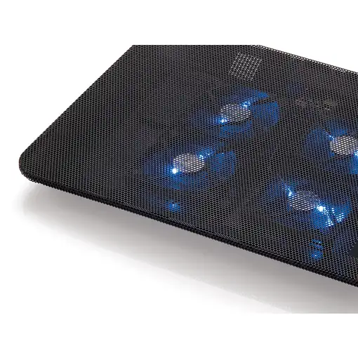 Conceptronic Plataforma de refrigeración de 4 ventiladores para equipos portátiles