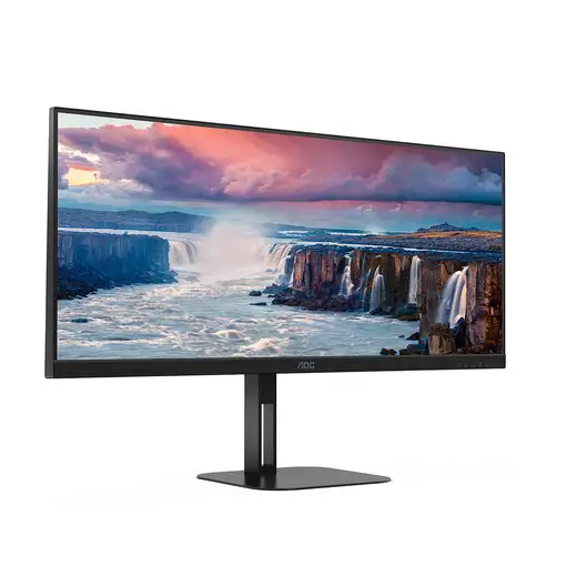 AOC V5 U34V5C/BK pantalla para PC 86,4 cm (34") 3440 x 1440 Pixeles UltraWide Quad